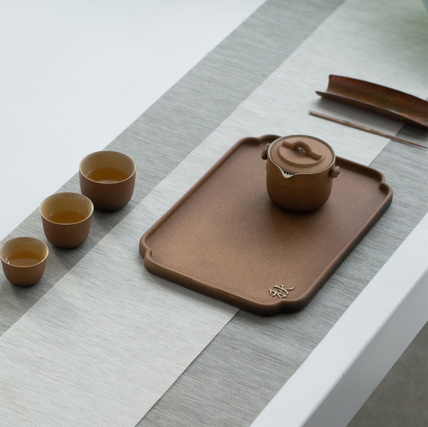 Four-Seasons Tea Tray