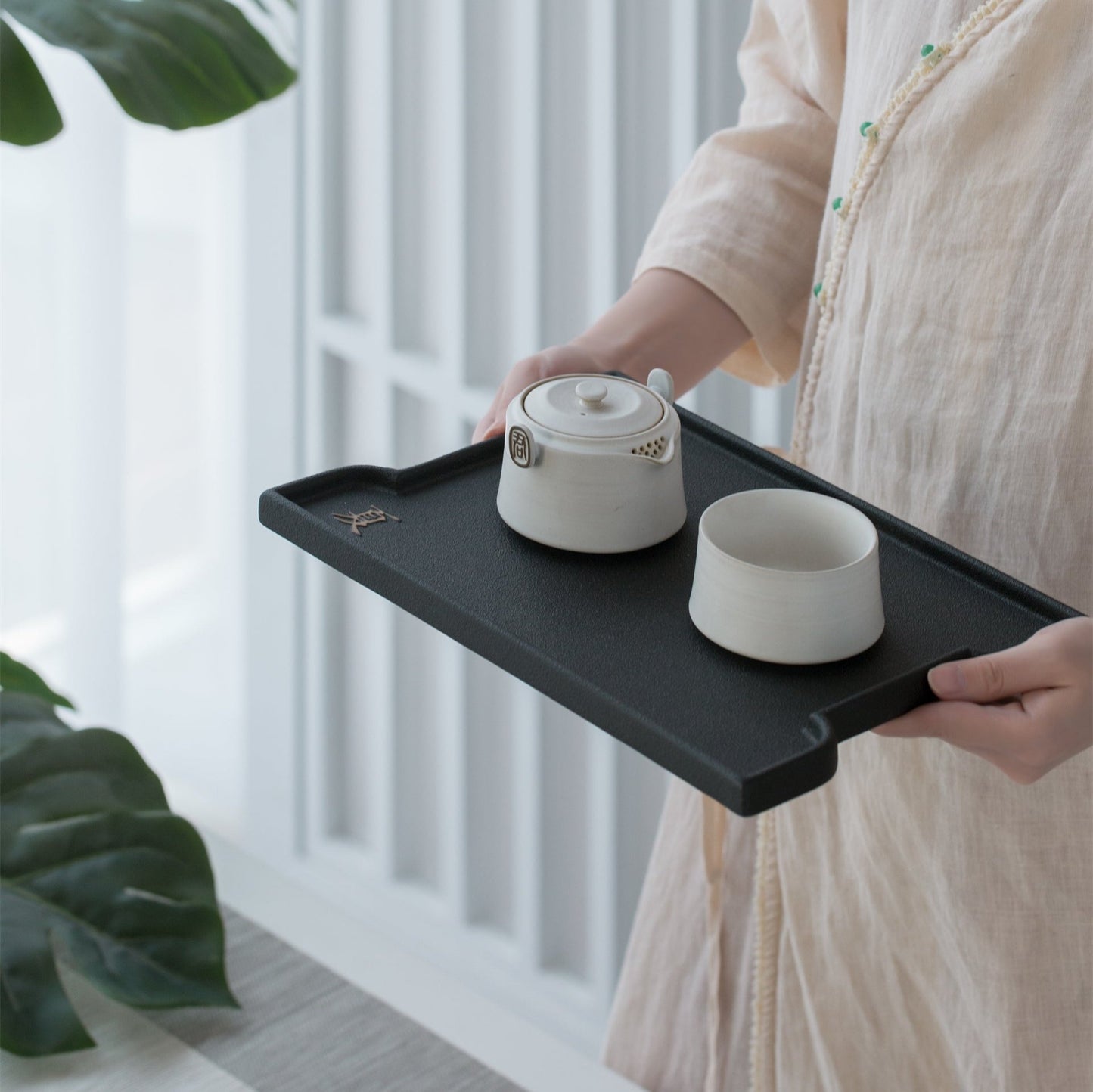 Four-Seasons Tea Tray