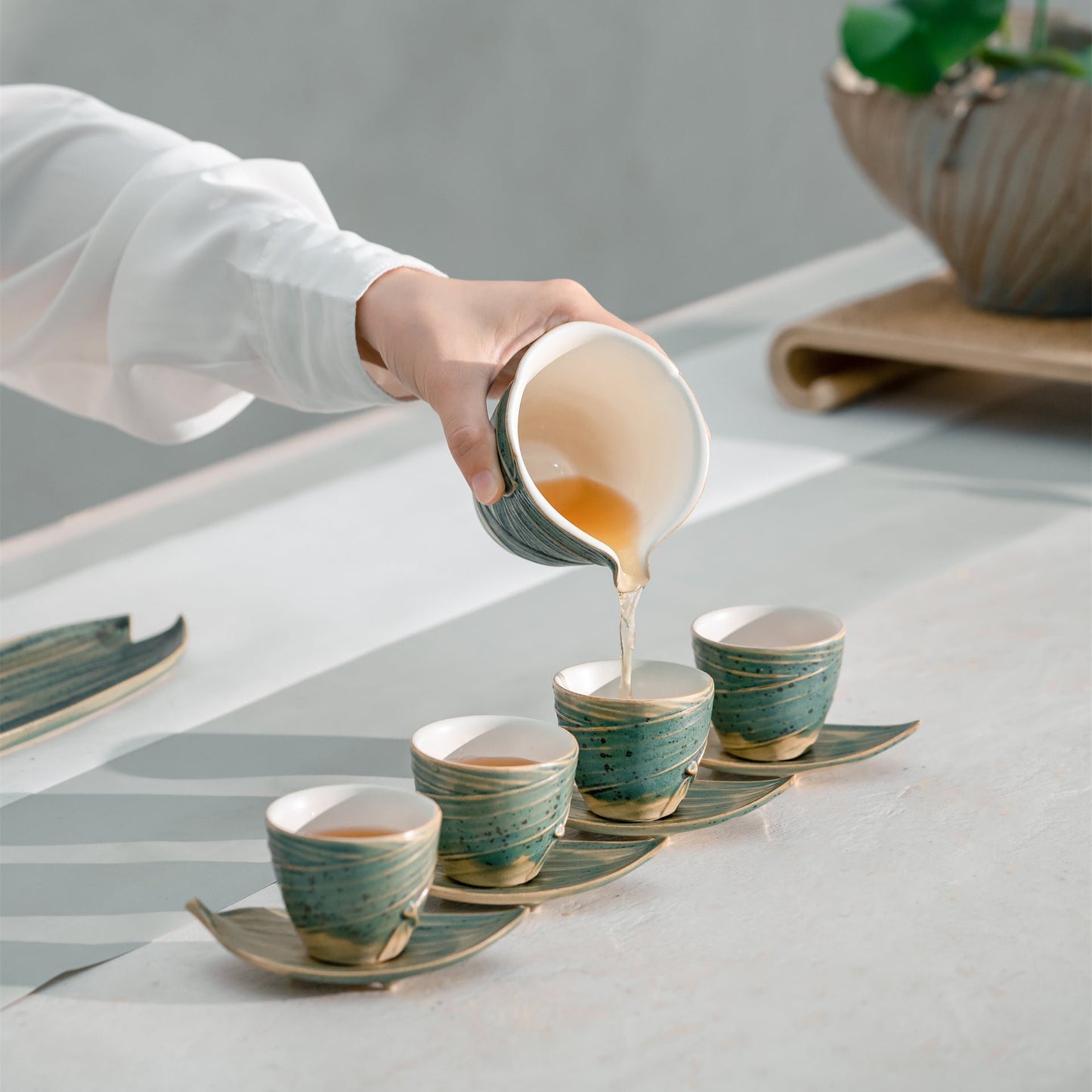 Wind & Bamboo tea set