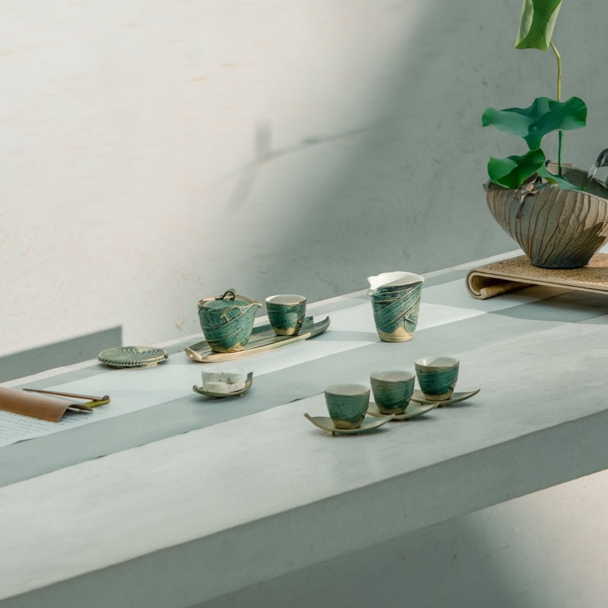 Wind & Bamboo tea set